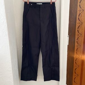LANVIN Men’s Wool/Silk Blend Trousers Size 30 by 32